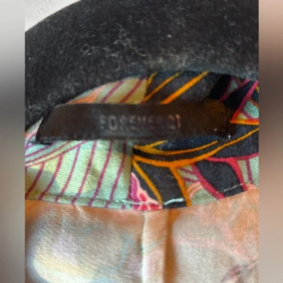 Forever 21 Floral & Crane Kimono Robe – Mint Green – Small - Picture 5 of 5